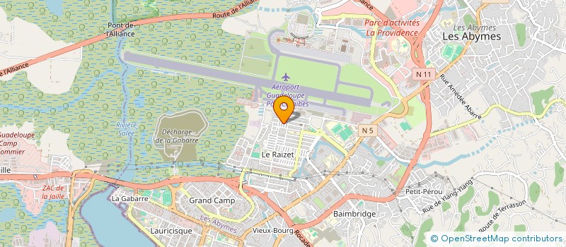 localisation de l'entreprise SVS CONSULTING à LES ABYMES
