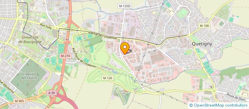 localisation de l'entreprise SVS QUETIGNY à QUETIGNY