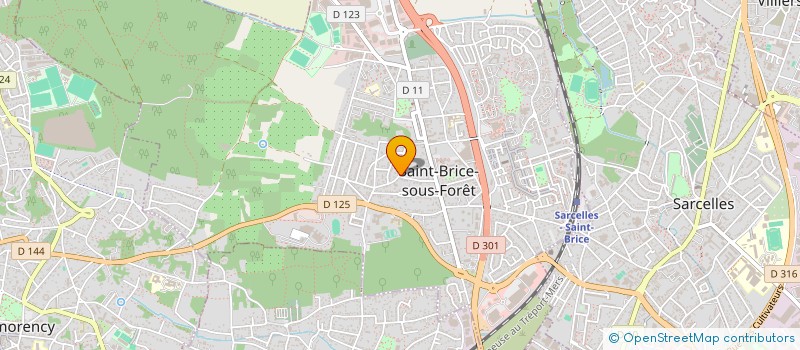 localisation de l'entreprise SVS STORVOILSYSTEM à SAINT-BRICE-SOUS-FORET