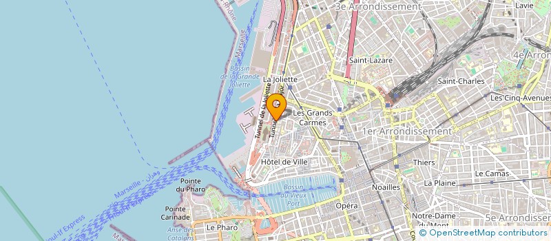 localisation de l'entreprise SVSA STE VENTE SERVICE ASSISTANCE à MARSEILLE