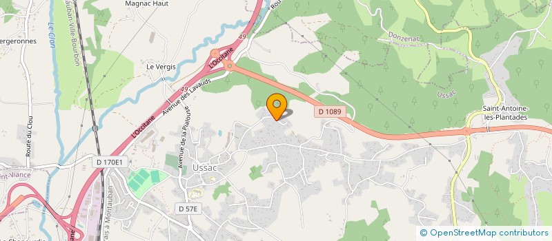 localisation de l'entreprise SVSC  USSAC