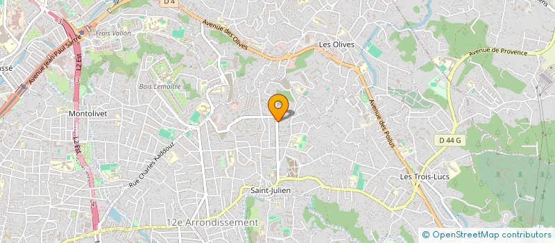 localisation de l'entreprise SVT  MARSEILLE