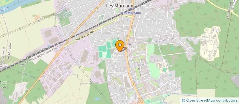 localisation de l'entreprise SVT HOLDING à LES MUREAUX