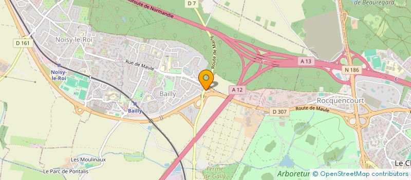 localisation de l'entreprise SVT RESTAURATION BAILLY  BAILLY