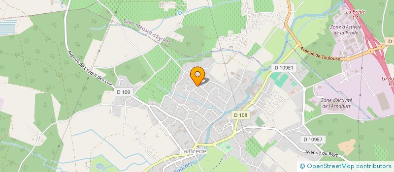 localisation de l'entreprise SVTN  LA BREDE