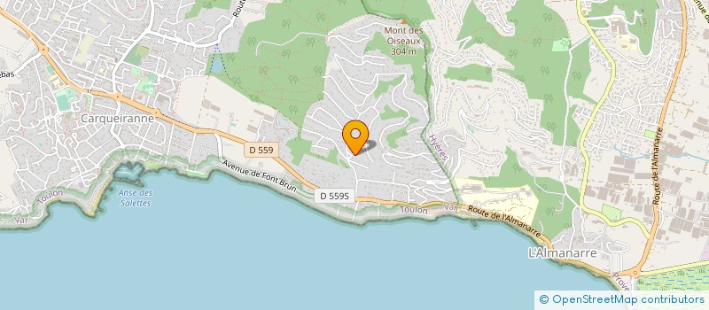 localisation de l'entreprise SVTP SARL  CARQUEIRANNE
