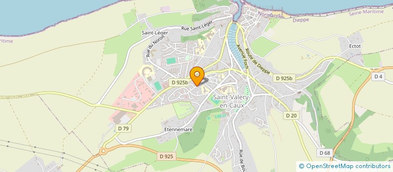 localisation de l'entreprise SVV ROQUIGNY à SAINT-VALERY-EN-CAUX