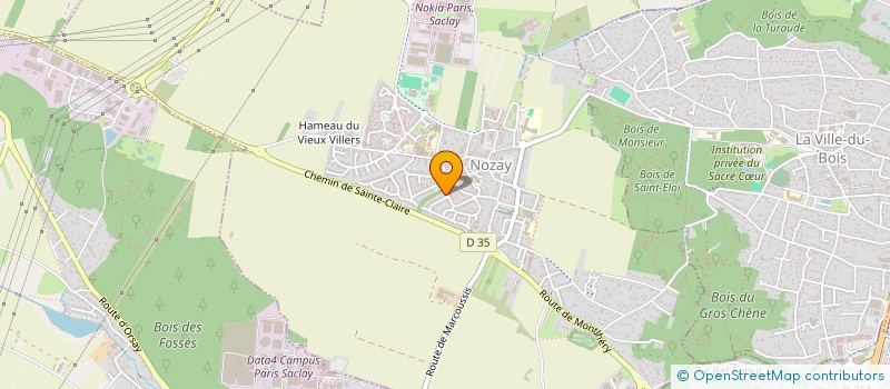 localisation de l'entreprise SVVO  NOZAY