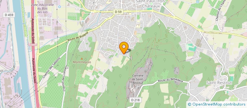 localisation de l'entreprise SVX HELMET  SAINT-PAUL-TROIS-CHATEAUX