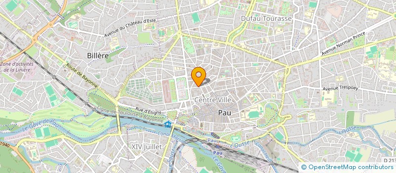 localisation de l'entreprise SW à PAU
