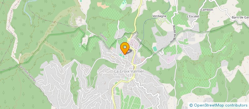 localisation de l'entreprise SW CARS à LA CROIX-VALMER
