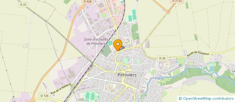 localisation de l'entreprise SW CLEAN SERVICE A LA PERSONNE à PITHIVIERS