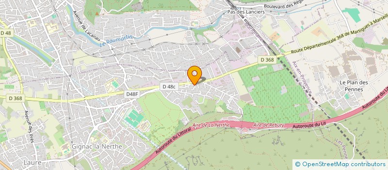 localisation de l'entreprise SW COMMERCE à GIGNAC-LA-NERTHE