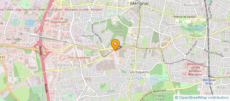 localisation de l'entreprise SW CONCEPT à MERIGNAC