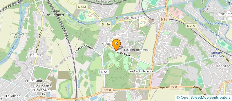 localisation de l'entreprise SW CONSEILS ET EXPERTISES à COUPVRAY