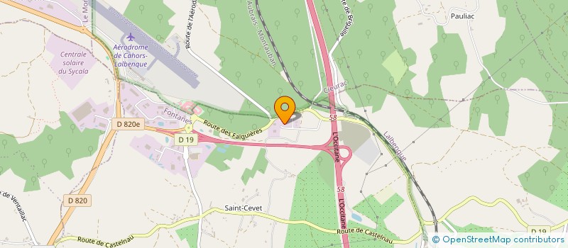 localisation de l'entreprise SW DIFFUSION  FONTANES