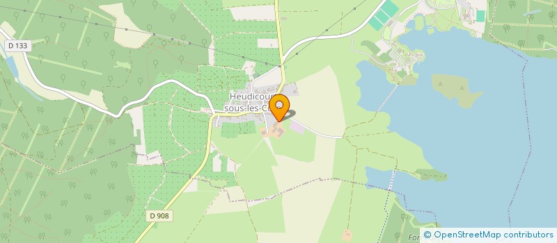 localisation de l'entreprise SW ENERGIE à HEUDICOURT-SOUS-LES-COTES