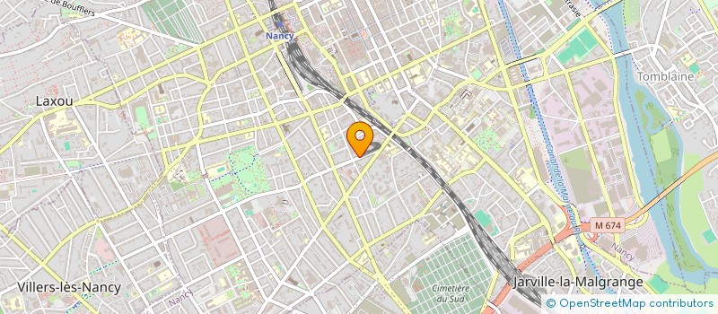 localisation de l'entreprise SW IMMOBILIER  NANCY