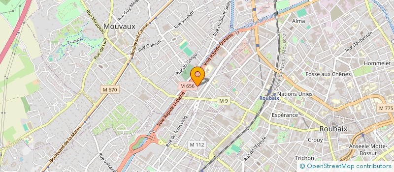 localisation de l'entreprise SW IT CONSULTING  TOURCOING