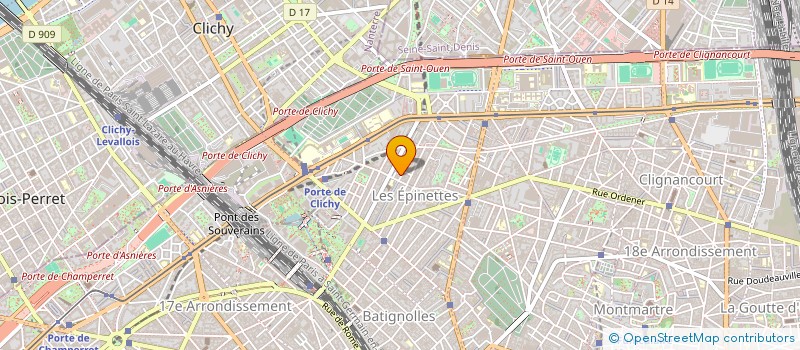 localisation de l'entreprise SW PARTNERS  PARIS