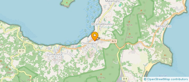 localisation de l'entreprise SW PRO à CHIRONGUI