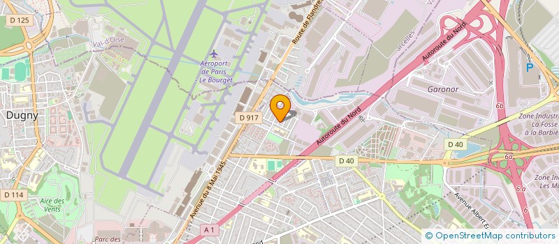 localisation de l'entreprise SW RENOV à LE BLANC-MESNIL