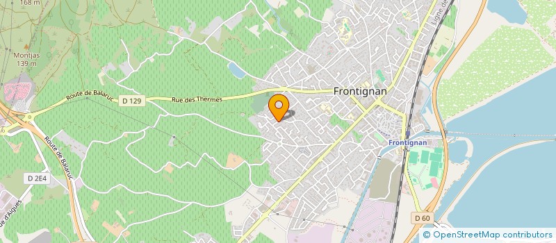 localisation de l'entreprise SW SOUDURE à FRONTIGNAN