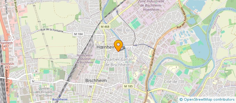 localisation de l'entreprise SWA  HNHEIM