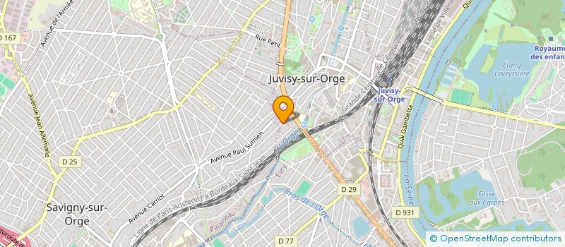 localisation de l'entreprise SWABEL  JUVISY-SUR-ORGE