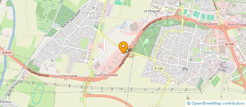 localisation de l'entreprise SWAD CONCEPT à FLEURY-SUR-ORNE