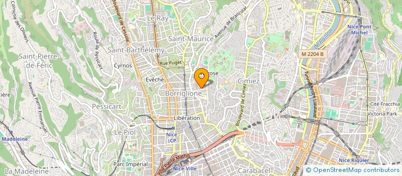 localisation de l'entreprise SWAELIA à NICE