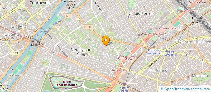 localisation de l'entreprise SWAELL à NEUILLY-SUR-SEINE