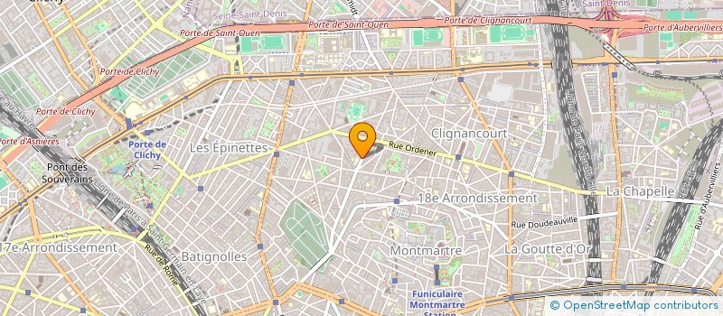 localisation de l'entreprise SWAF SARL  PARIS