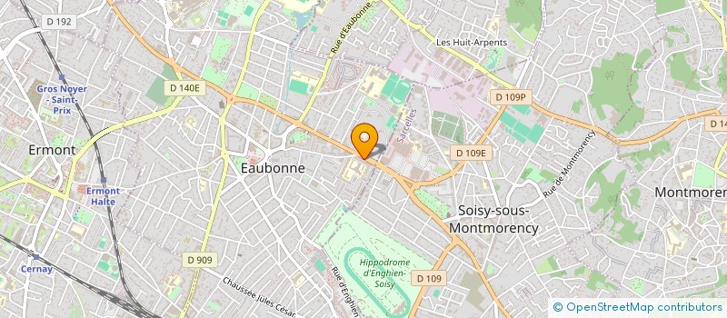 localisation de l'entreprise SWAG COIFFURE 95 à EAUBONNE