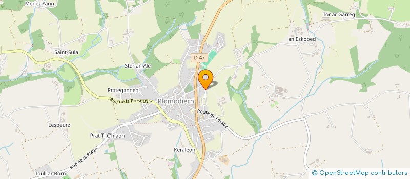 localisation de l'entreprise SWAGWEST  PLONEVEZ-PORZAY