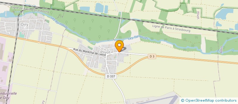 localisation de l'entreprise SWAI  PLIVOT