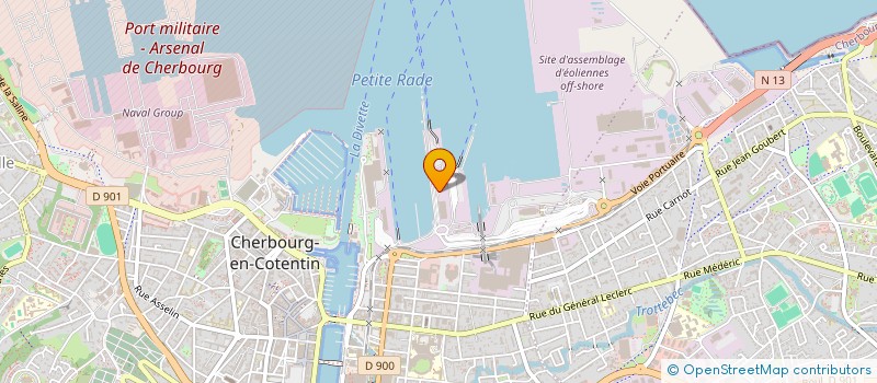 localisation de l'entreprise SWAINS  CHERBOURG-EN-COTENTIN