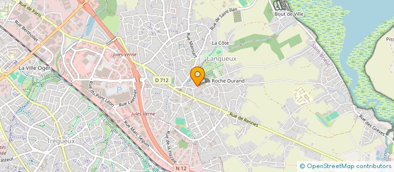 localisation de l'entreprise SWALIE  LANGUEUX