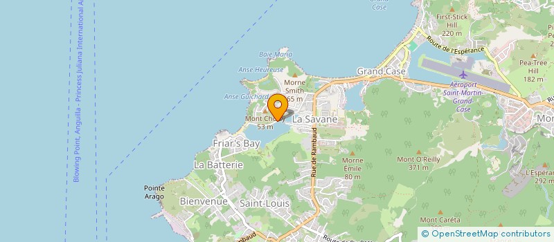 localisation de l'entreprise SWALIGA à SAINT MARTIN