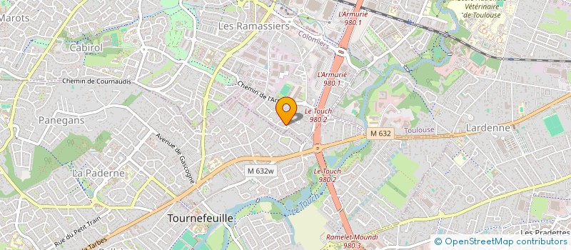localisation de l'entreprise SWALLIS MEDICAL à COLOMIERS