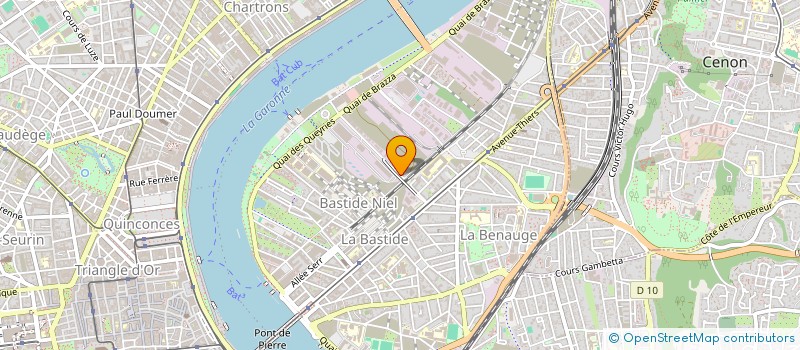 localisation de l'entreprise SWAMEE à BORDEAUX