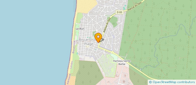 localisation de l'entreprise SWAMIS  BISCARROSSE