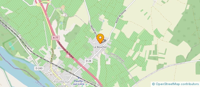 localisation de l'entreprise SWAMP BUTTERFLY  POUILLY-SUR-LOIRE