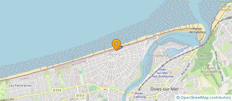 localisation de l'entreprise SWAN  CABOURG