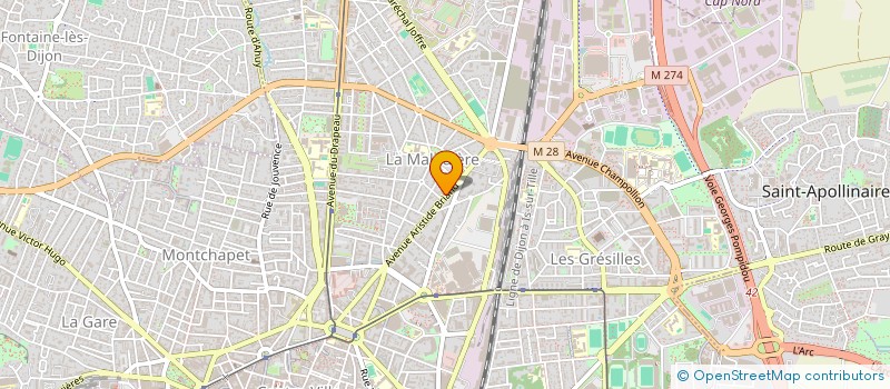 localisation de l'entreprise SWAN à DIJON