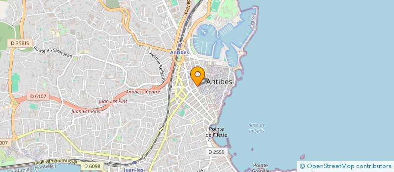 localisation de l'entreprise SWAN à ANTIBES