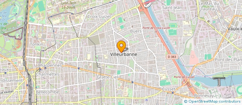 localisation de l'entreprise SWAN AND BEYOND  VILLEURBANNE