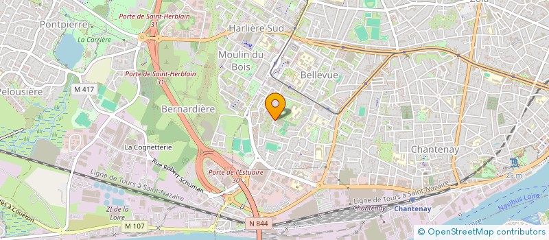 localisation de l'entreprise SWAN RELAIX à NANTES