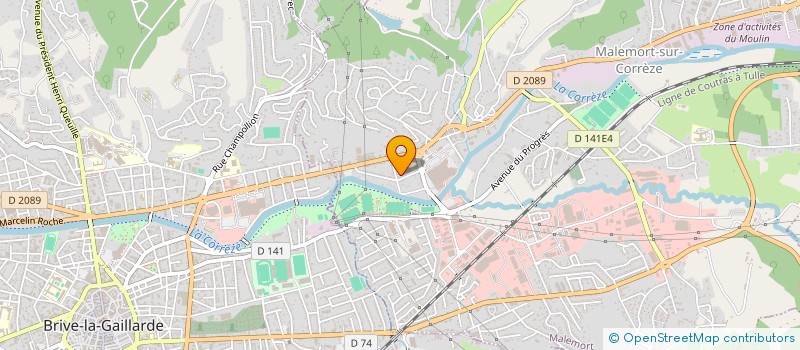 localisation de l'entreprise SWANAE  LA CHAPELLE-AUX-BROCS