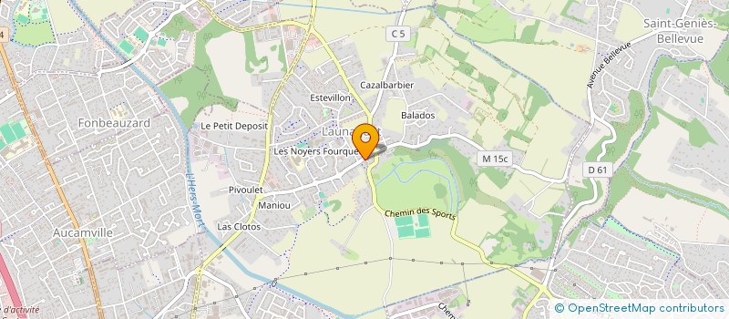 localisation de l'entreprise SWANE à LAUNAGUET